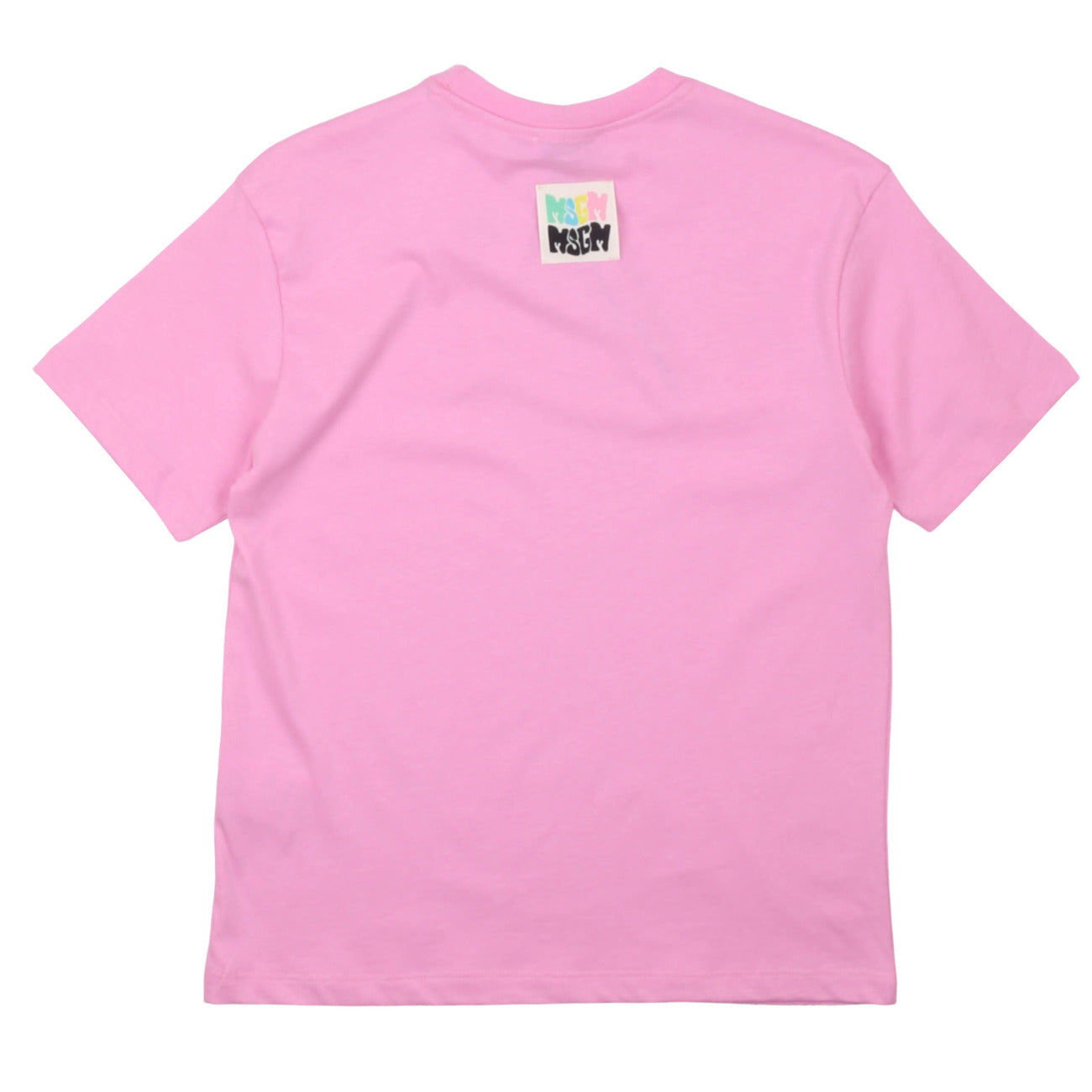 msgm - JERSEY T-SHIRT GIRL PINK LILAC