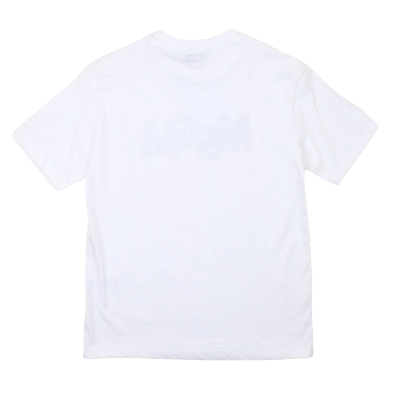 msgm - JERSEY T-SHIRT BOY BIANCO/WHITE