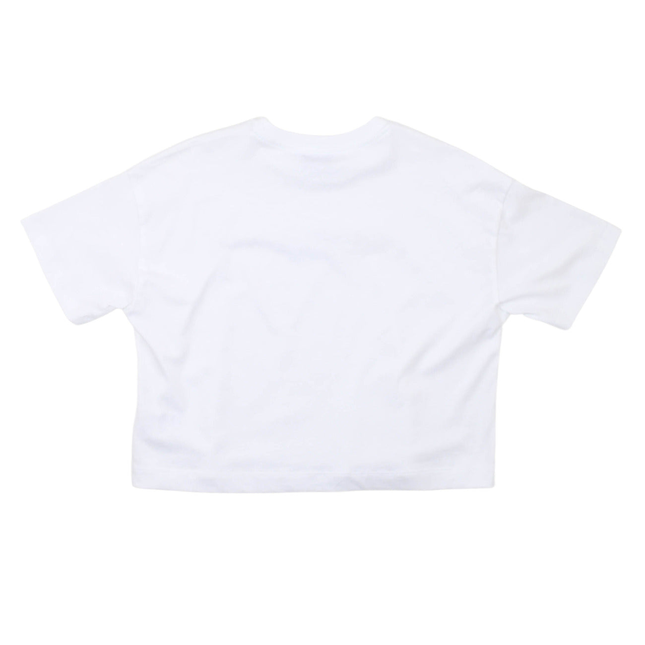 msgm - JERSEY BOX  T-SHIRT GIRL BIANCO/WHITE