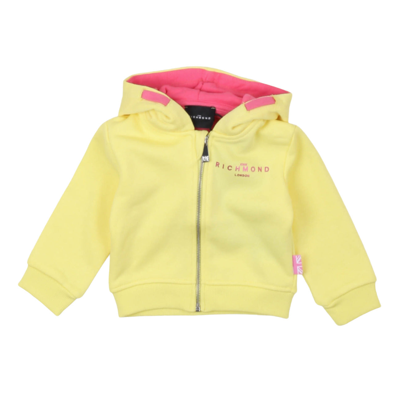 john richmond - FELPA CON ZIP MUIKI