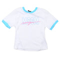 msgm - JERSEY T-SHIRT GIRL BIANCO/WHITE