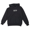 msgm - HOODIE BOY NERO/BLACK
