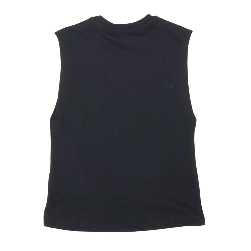 msgm - JERSEY SLEEVELESS UNISEX NERO/BLACK