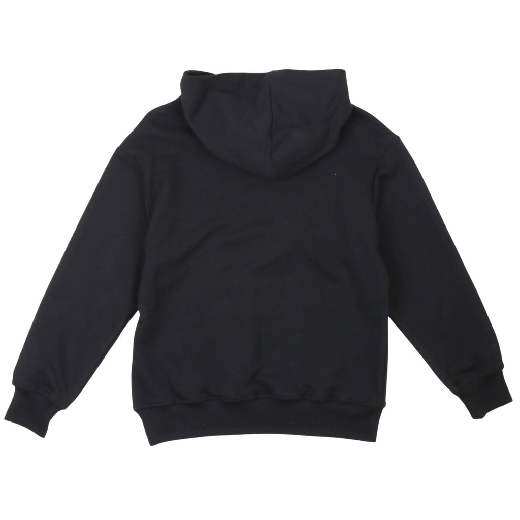 msgm - HOODIE BOY NERO/BLACK