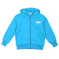 msgm - ZIP HOODIE UNISEX ATOLLO TURQUOISE