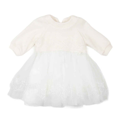 carlo pignatelli - ABITINO MAGLIA TAGLIATA E TULLE