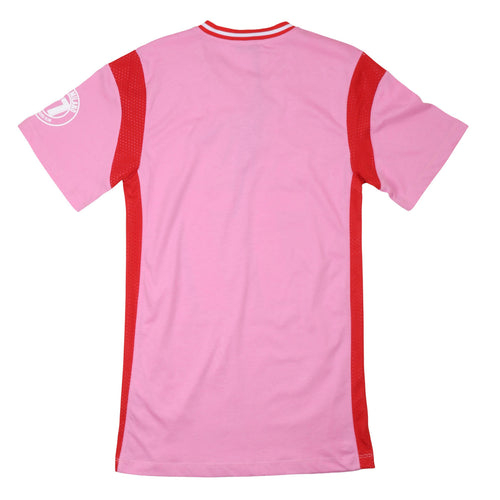 msgm - JERSEY MESH/DRESS GIRL PINK LILAC