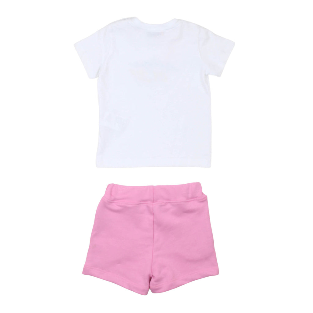 msgm - SET JERSEY T-SHIRT STRETCH FLEECE SHORT