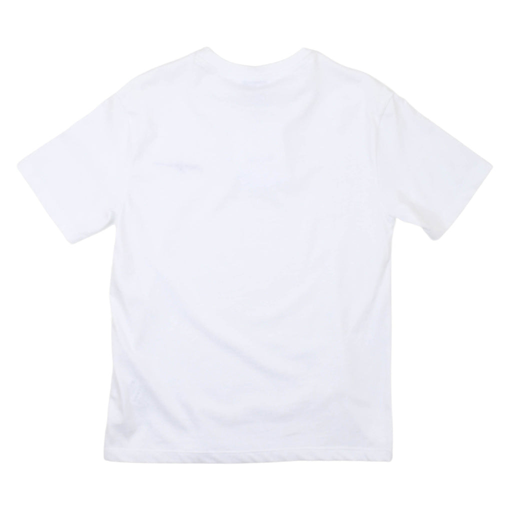 msgm - JERSEY T-SHIRT UNISEX BIANCO/WHITE