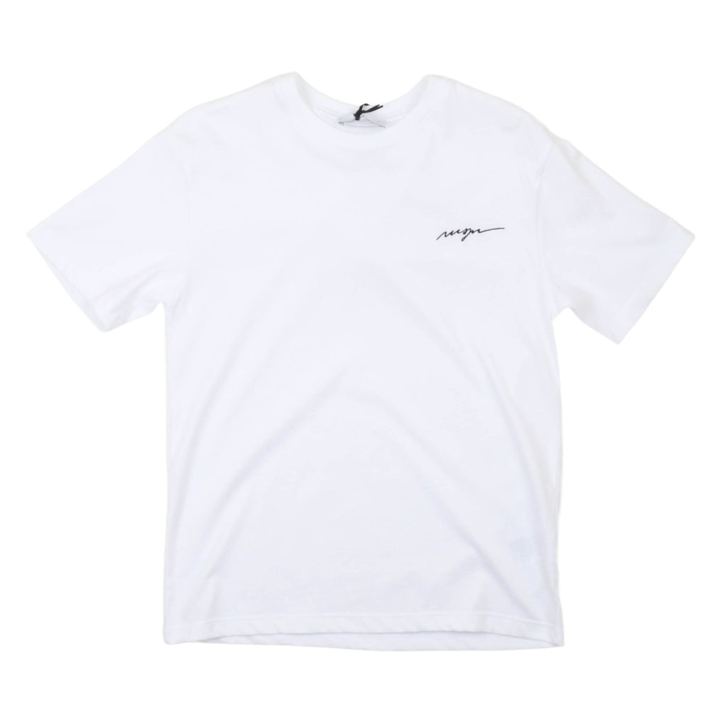 msgm - JERSEY T-SHIRT UNISEX BIANCO/WHITE